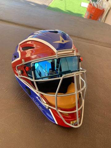 All Star System 7 Axis Catchers Mask Visor